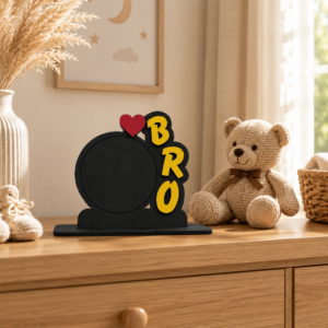 Personalized Baby Name Stand (BRO / SIS / Custom)