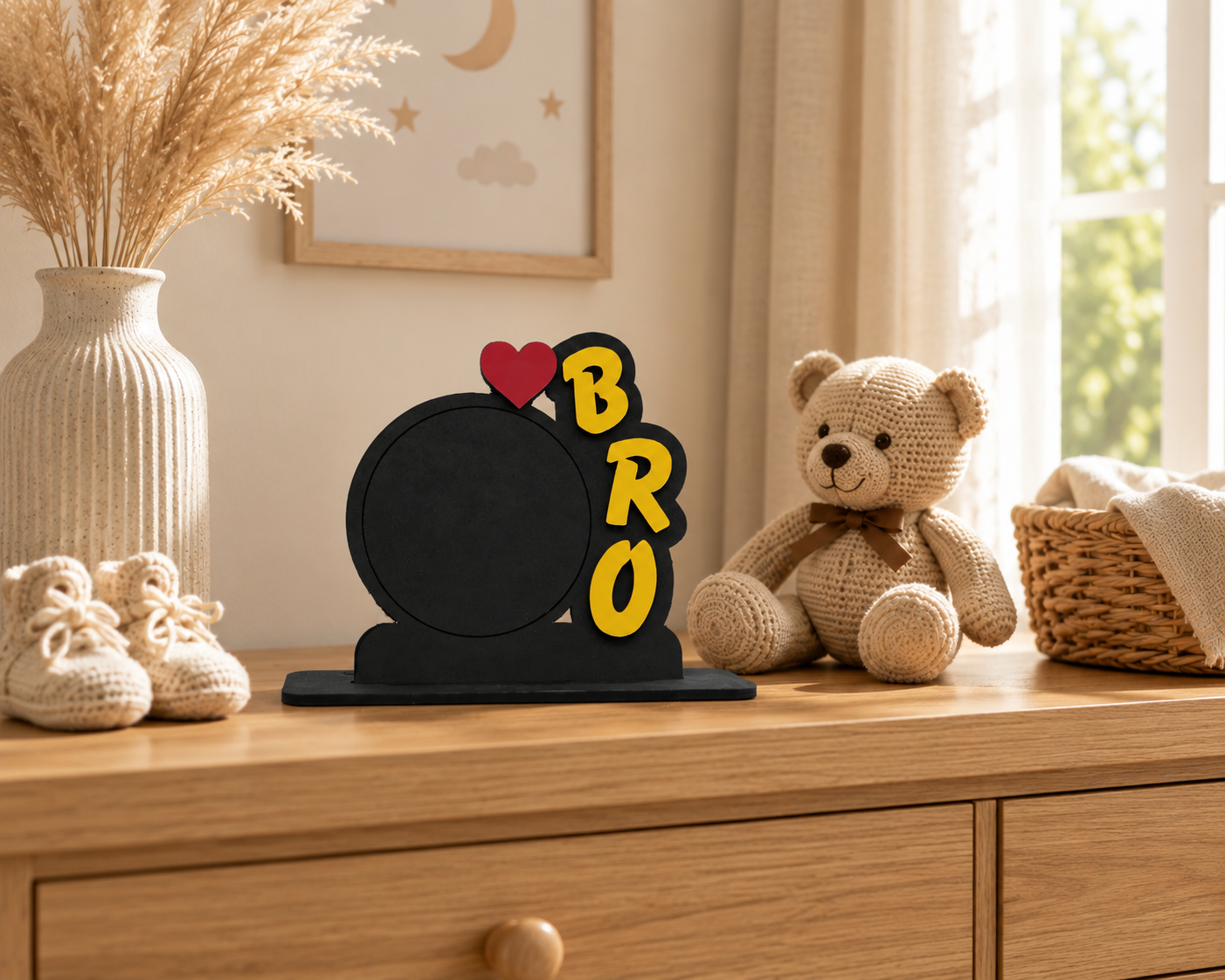 Personalized Baby Name Stand (BRO / SIS / Custom)