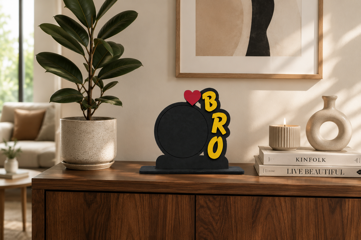 Personalized Baby Name Stand (BRO / SIS / Custom) - Image 2