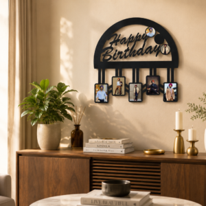 Personalized Happy Birthday Wooden Photo Frame